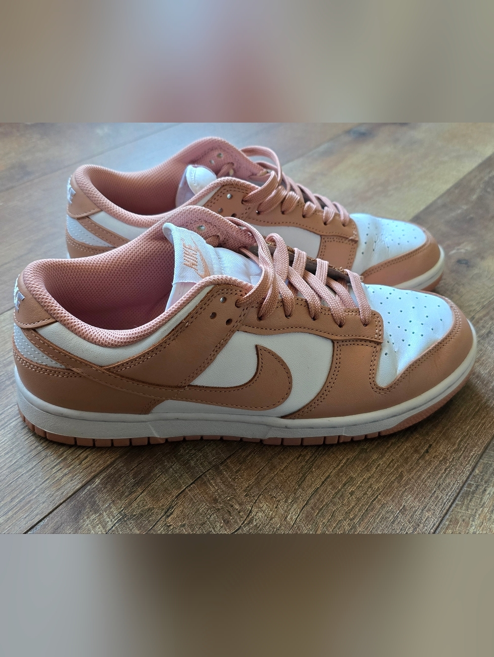 Nike Women's Dunk Low Rose Whisper Sneakers Size 10